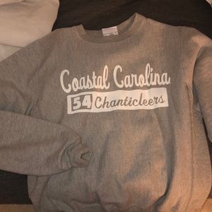 Grey Coastal Carolina crewneck